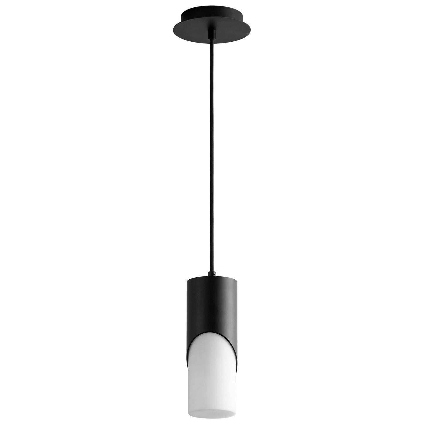 Oxygen Lighting Ellipse Pendant in Black 3-677-115