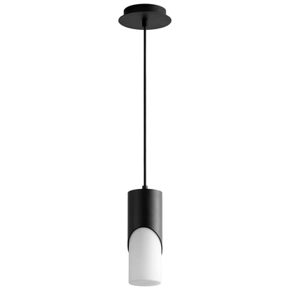 Oxygen Lighting Ellipse Pendant in Black 3-677-115