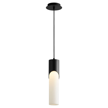 Oxygen Lighting Ellipse Pendant in Black 3-678-115