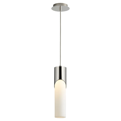 Oxygen Lighting Ellipse Pendant in Polished Nickel 3-678-120