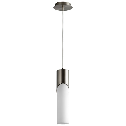 Oxygen Lighting Ellipse Pendant in Satin Nickel 3-678-124