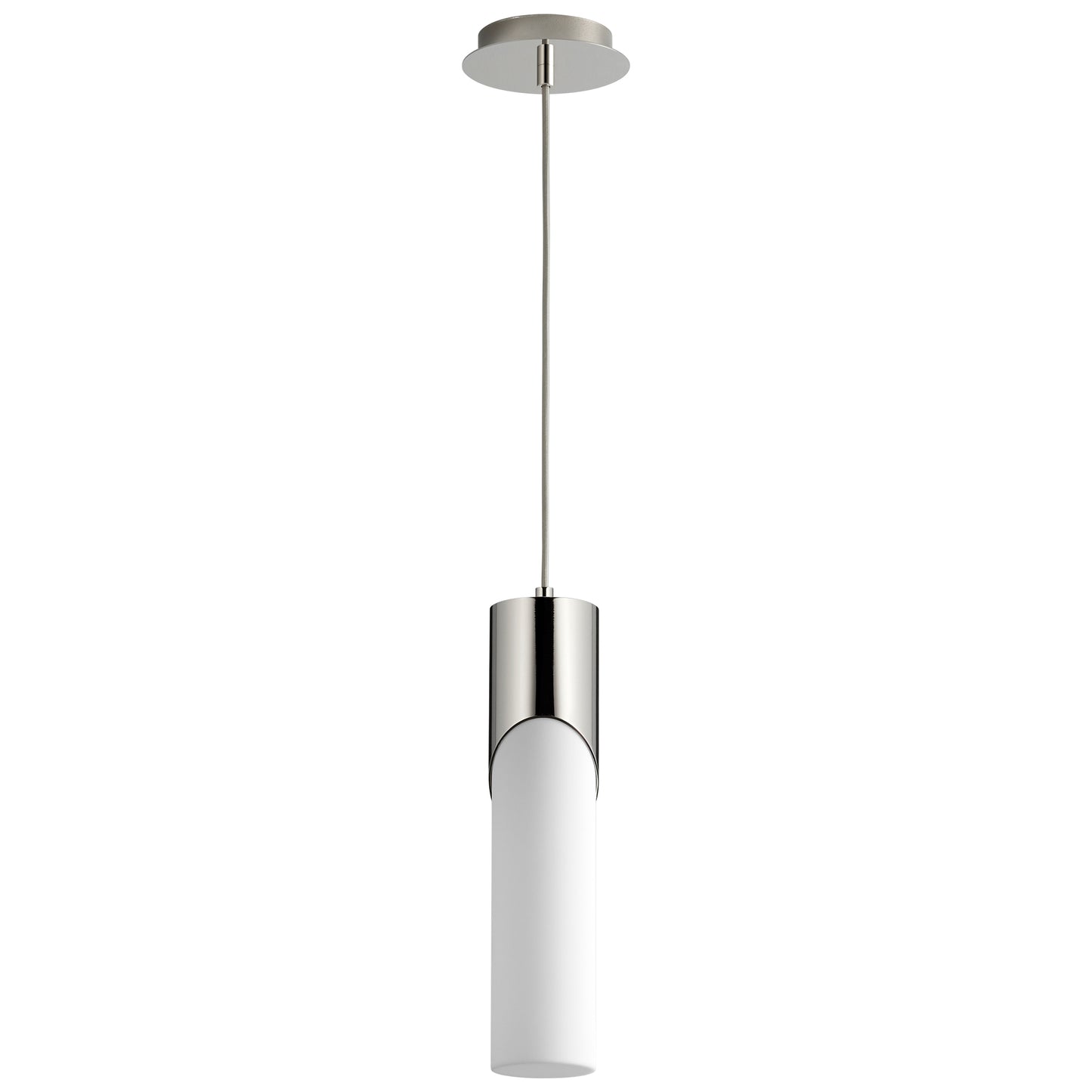 Oxygen Lighting Ellipse Pendant in Polished Nickel 3-678-220