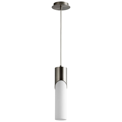 Oxygen Lighting Ellipse Pendant in Satin Nickel 3-678-224