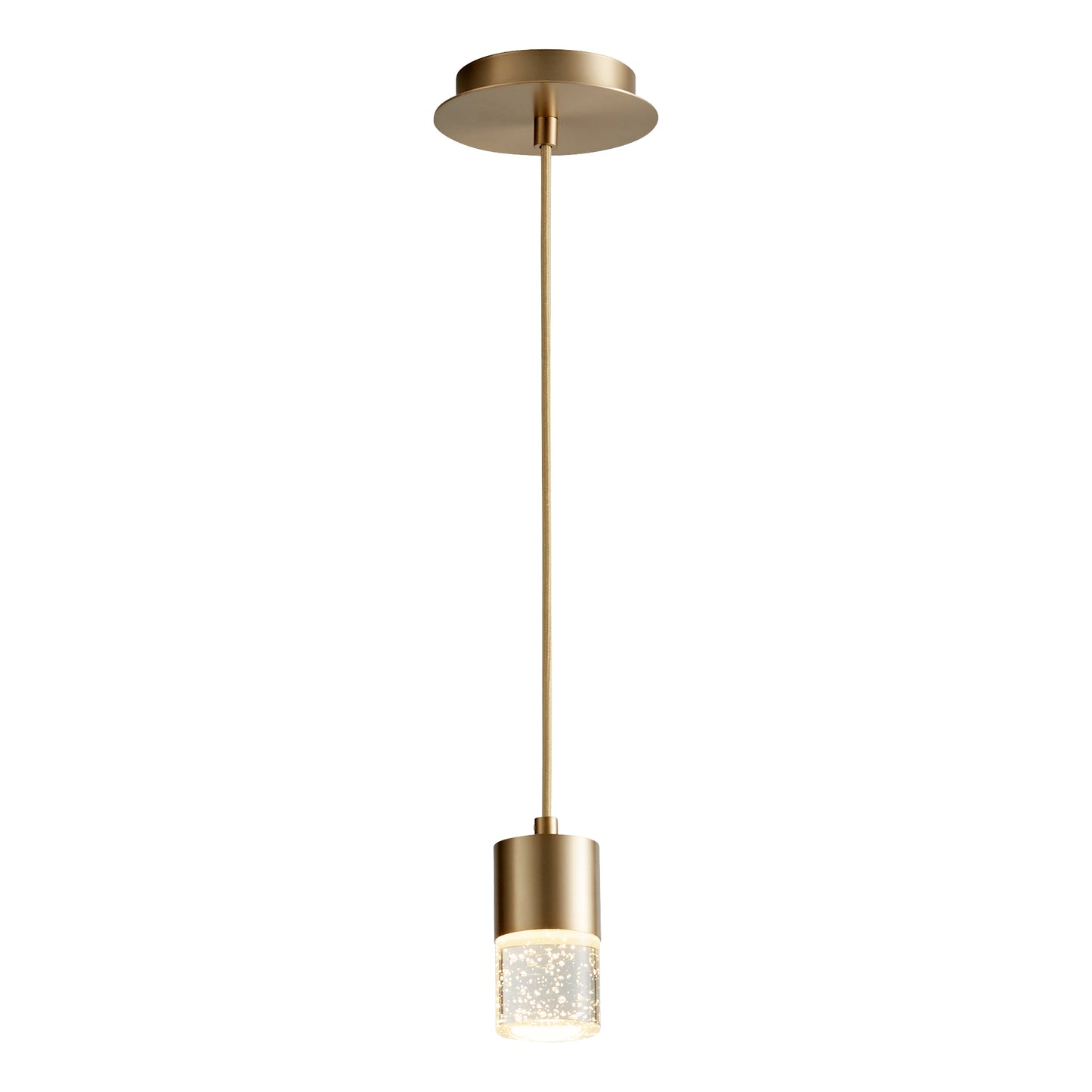 Oxygen Lighting Spirit Pendant in Aged Brass Aged Brass 3-68-40