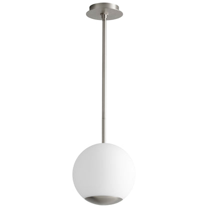 Oxygen Lighting Terra Pendant in Satin Nickel 3-690-24