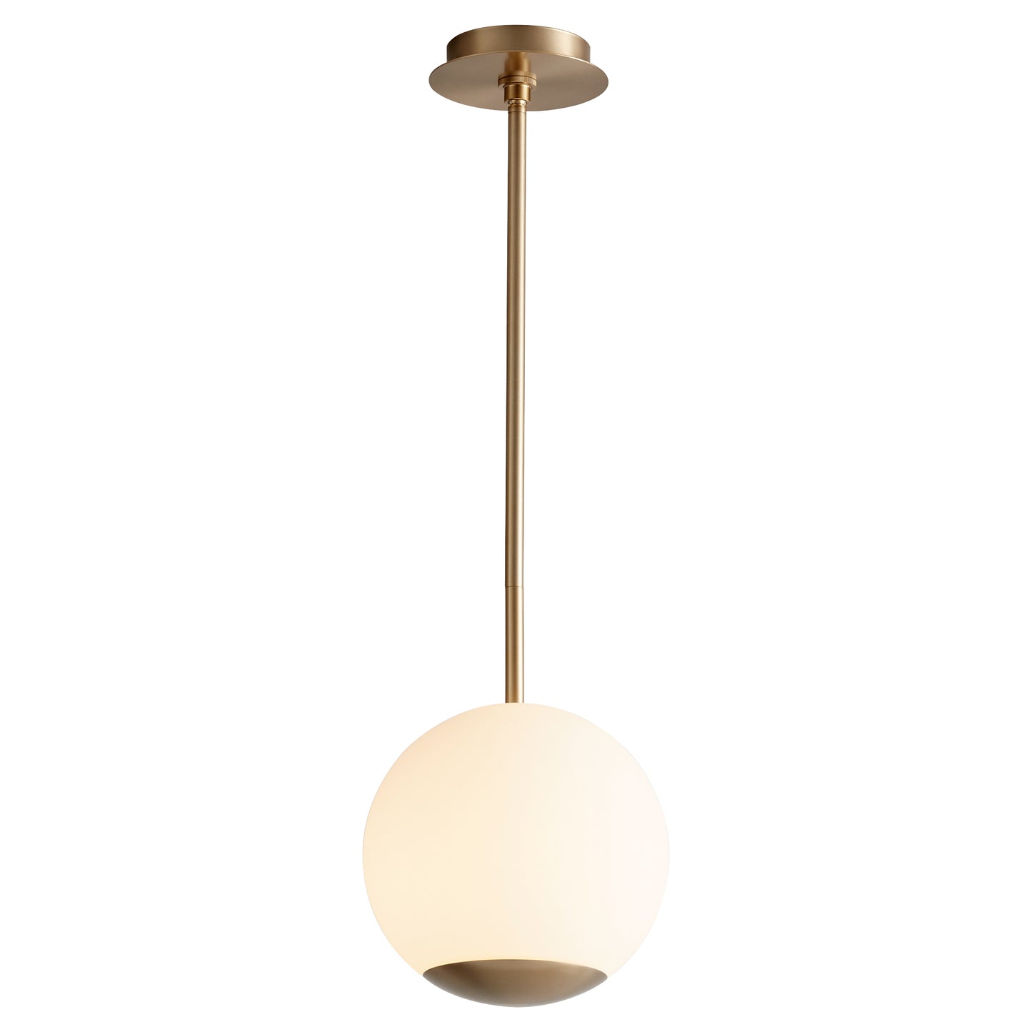 Oxygen Lighting Terra Pendant in Aged Brass 3-690-40