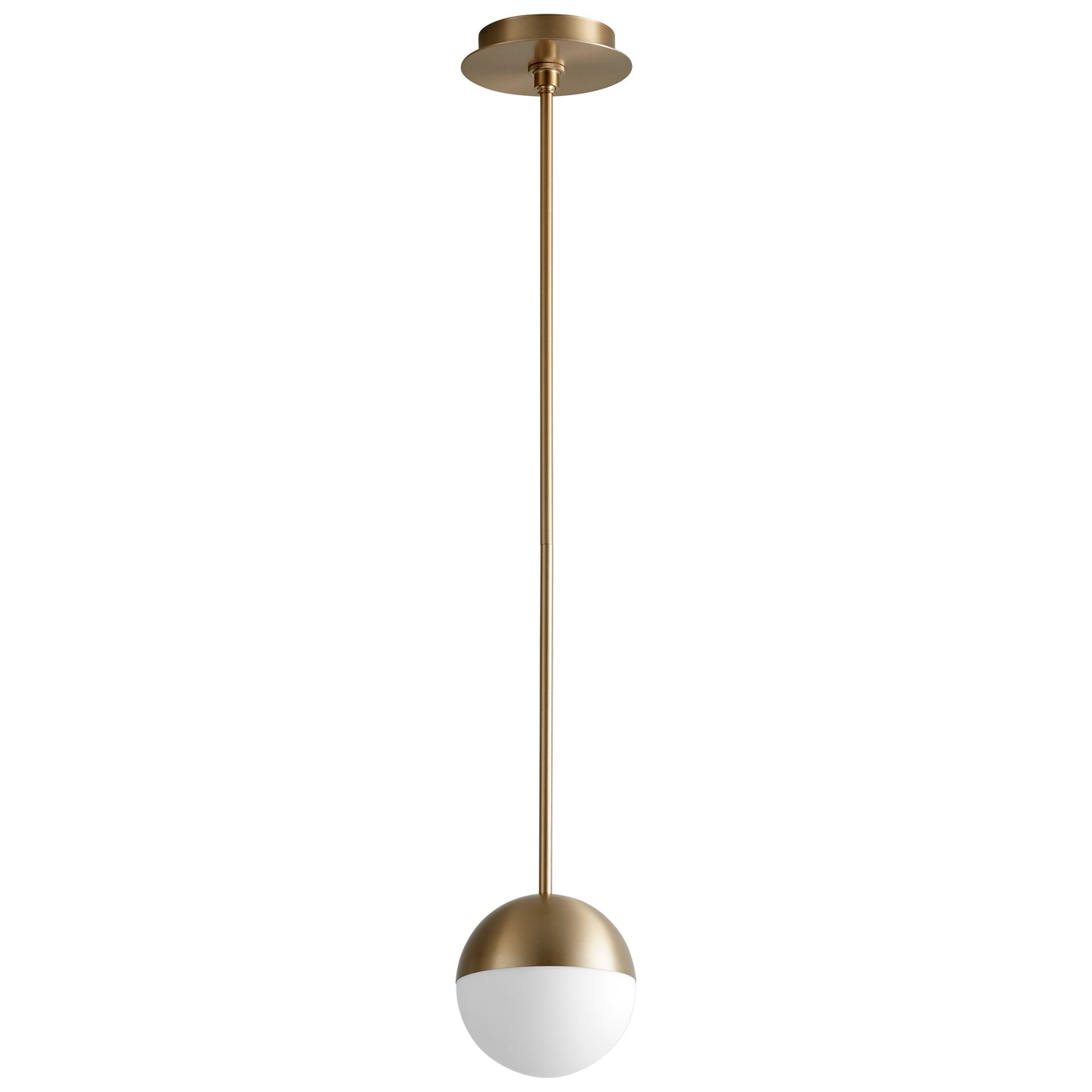 Oxygen Lighting Mondo Pendant in Aged Brass Aged Brass 3-6900-40