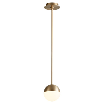 Oxygen Lighting Mondo Pendant in Aged Brass Aged Brass 3-6900-40