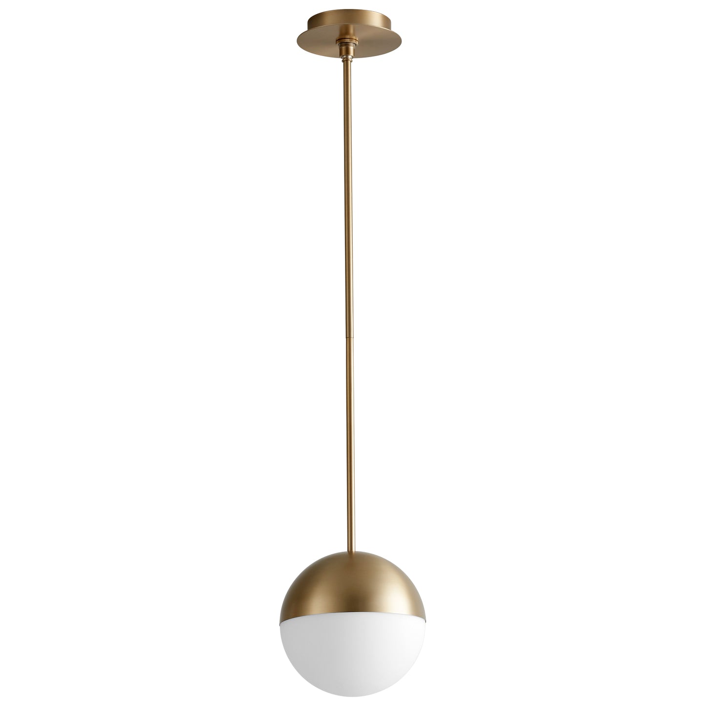 Oxygen Lighting Mondo Pendant in Aged Brass Aged Brass 3-6901-40