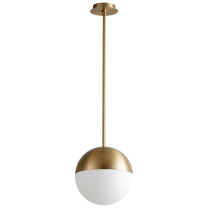 Oxygen Lighting Mondo Pendant in Aged Brass Aged Brass 3-6903-40