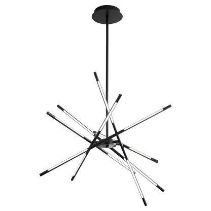 Oxygen Lighting Palillos Pendant in Black 3-803-15