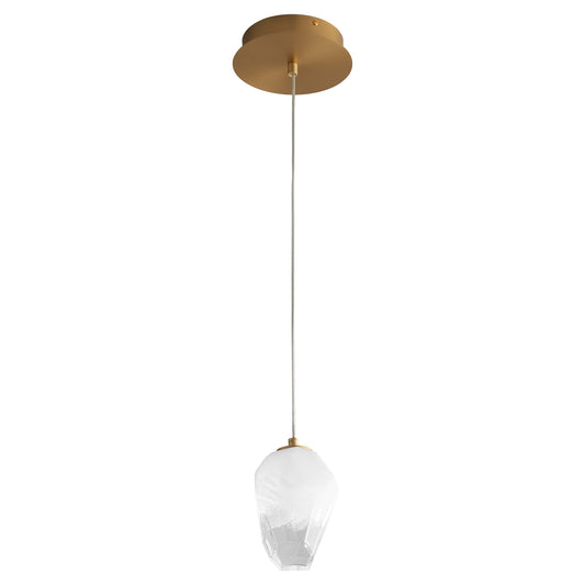 Oxygen Lighting Vivo Pendant in Aged Brass 3-809-40