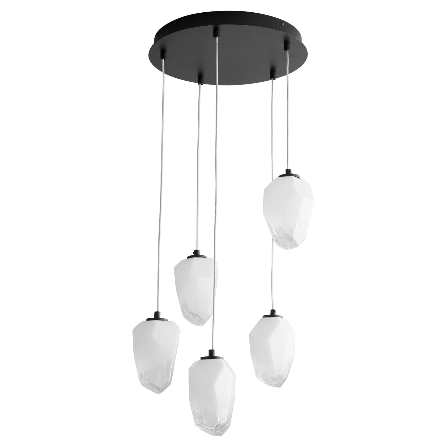 Oxygen Lighting Vivo Pendant in Black 3-810-15