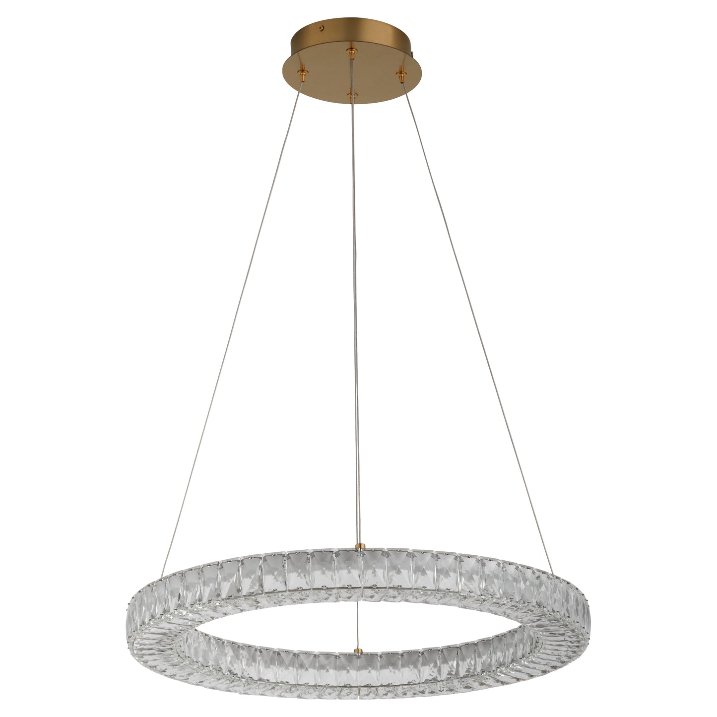 Oxygen Lighting Elan Pendant in Aged Brass 3-874-40