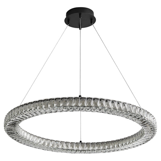 Oxygen Lighting Elan Pendant in Black 3-875-15