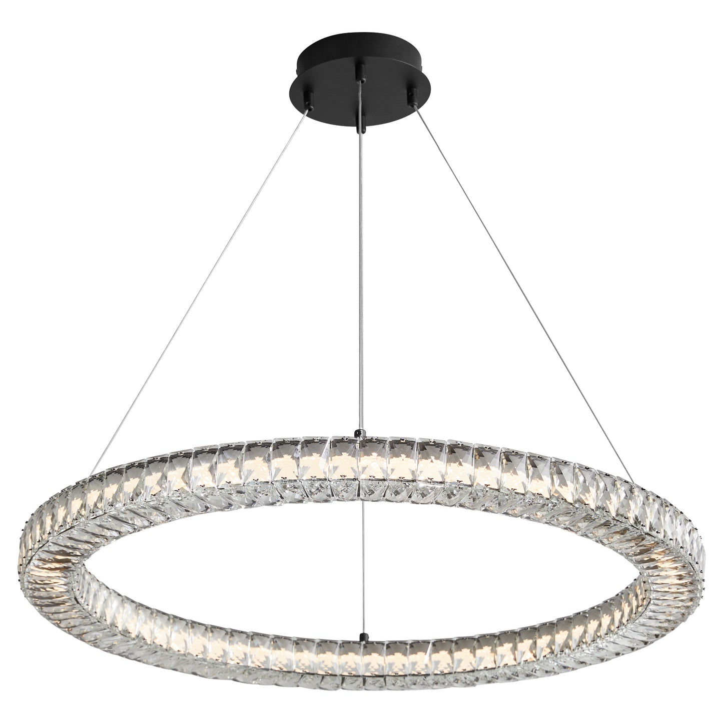 Oxygen Lighting Elan Pendant in Black 3-875-15