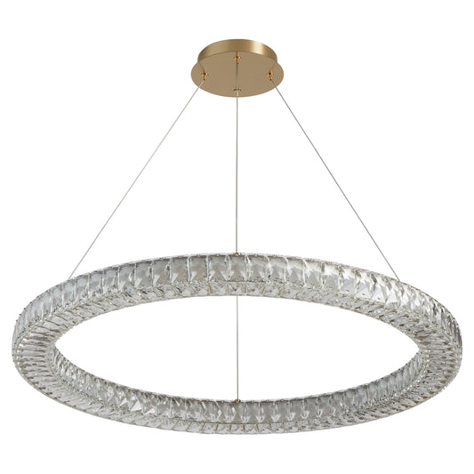 Oxygen Lighting Elan Pendant in Aged Brass 3-875-40