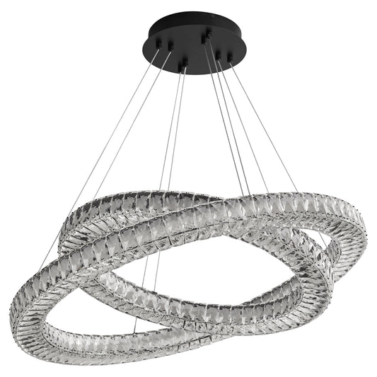 Oxygen Lighting Elan Pendant in Black 3-876-15