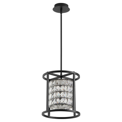 Oxygen Lighting Elan Pendant in Black 3-877-15