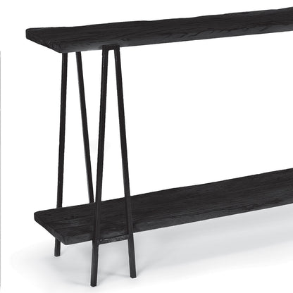 Regina Andrew Ash Reclaimed Wood Console Table 30-1018BLK