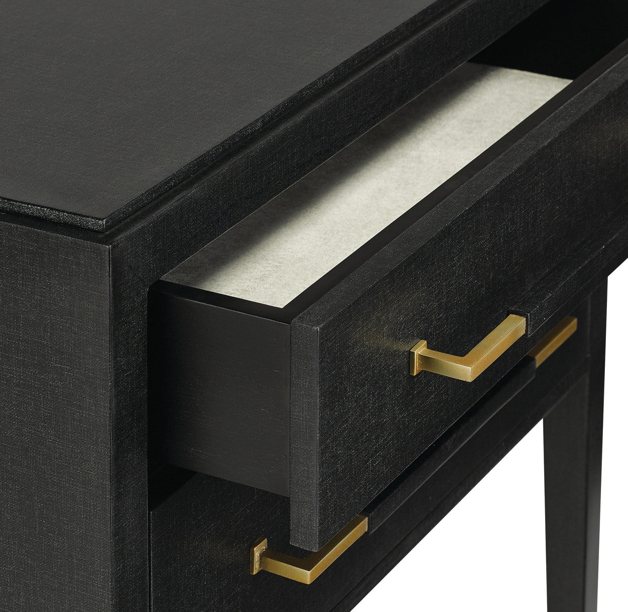 Currey & Co. Verona Black Nightstand 3000-0036