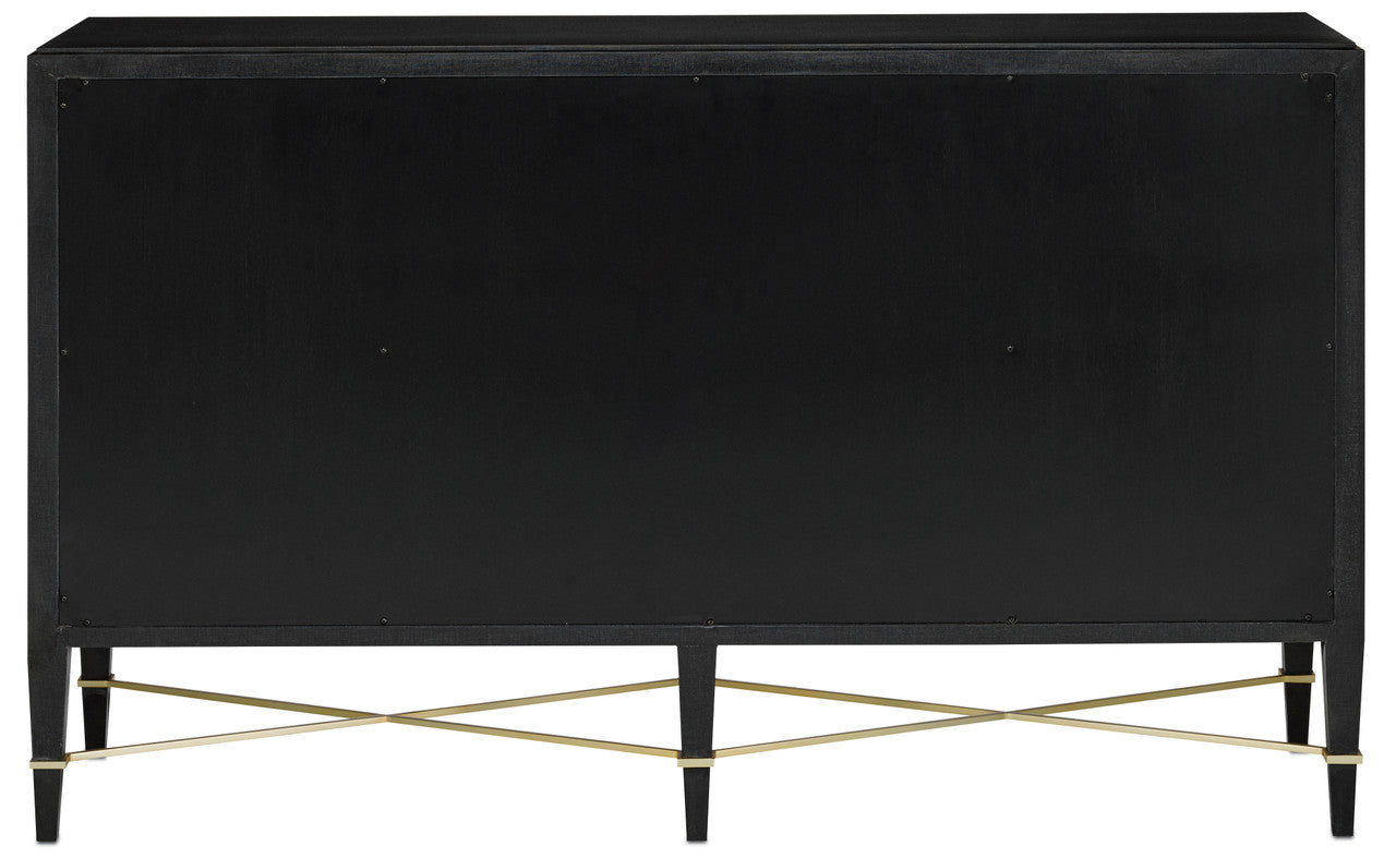 Currey & Co. Verona Black Sideboard 3000-0037