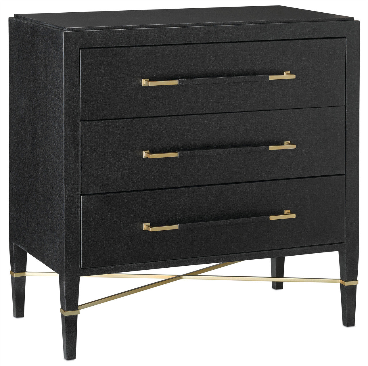 Currey & Co. Verona Black Chest 3000-0065