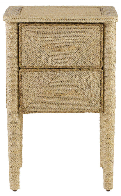 Currey & Co. Kaipo Rope Nightstand 3000-0083