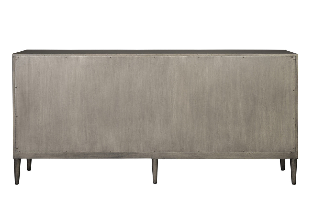 Currey & Co. Counterpoint Gray Credenza 3000-0135