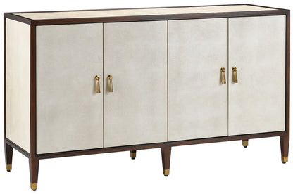 Currey & Co. Evie Shagreen Credenza 3000-0142