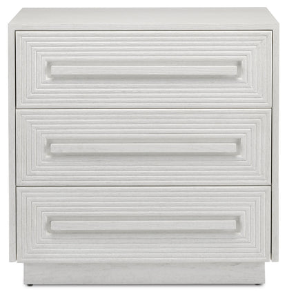 Currey & Co. Morombe White Chest 3000-0150