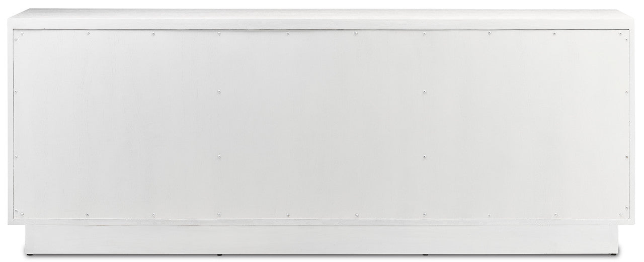 Currey & Co. Morombe White Credenza 3000-0152