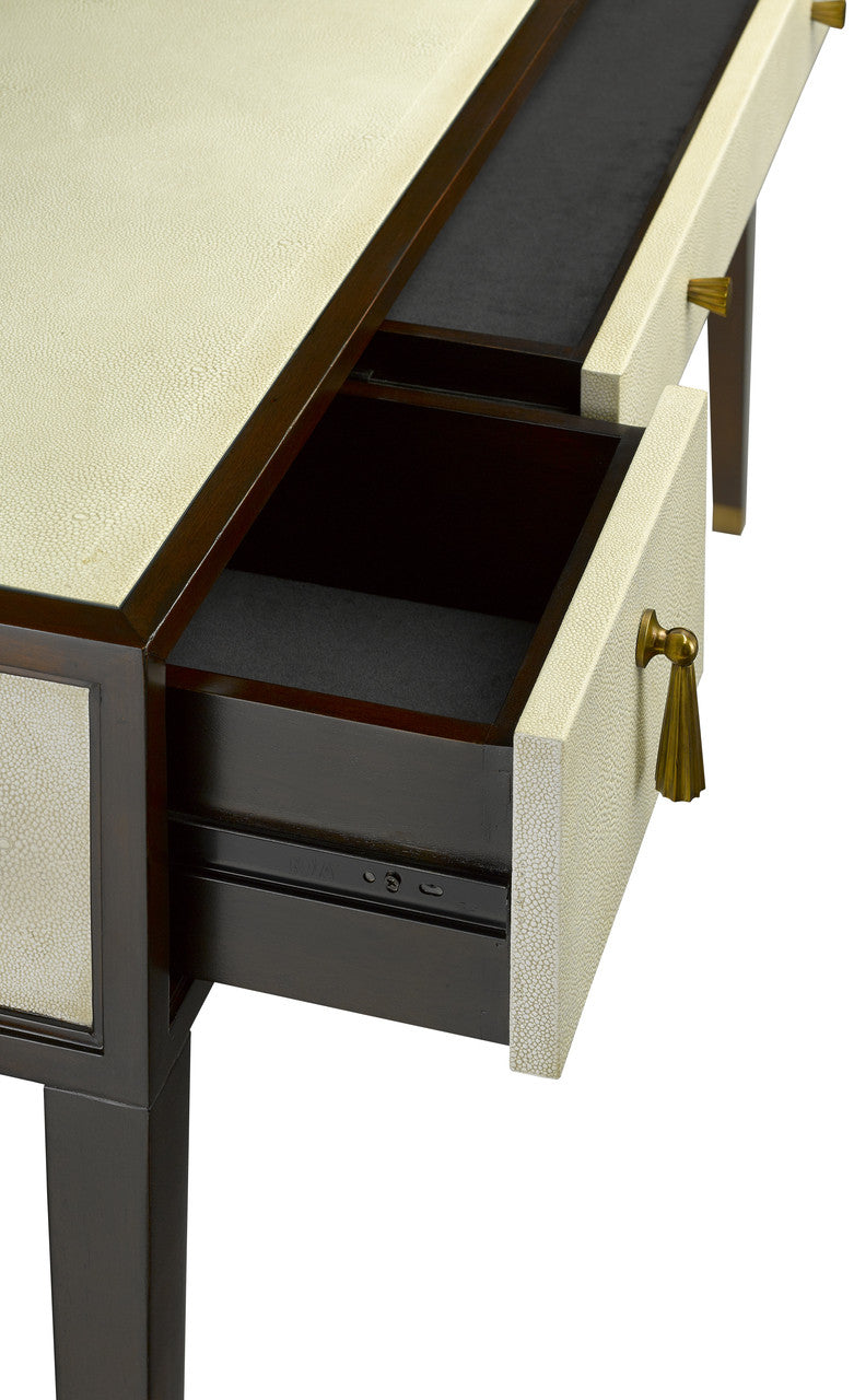 Currey & Co. Evie Shagreen Desk 3000-0157