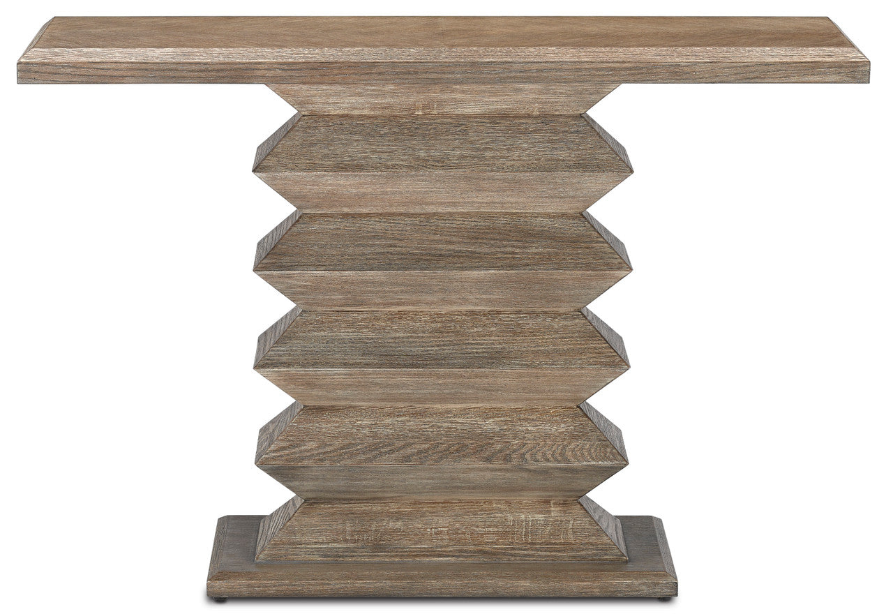 Currey & Co. Sayan Pepper Console Table 3000-0159