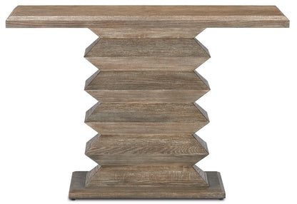 Currey & Co. Sayan Pepper Console Table 3000-0159