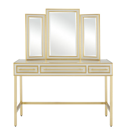 Currey & Co. Arden Ivory Vanity 3000-0185