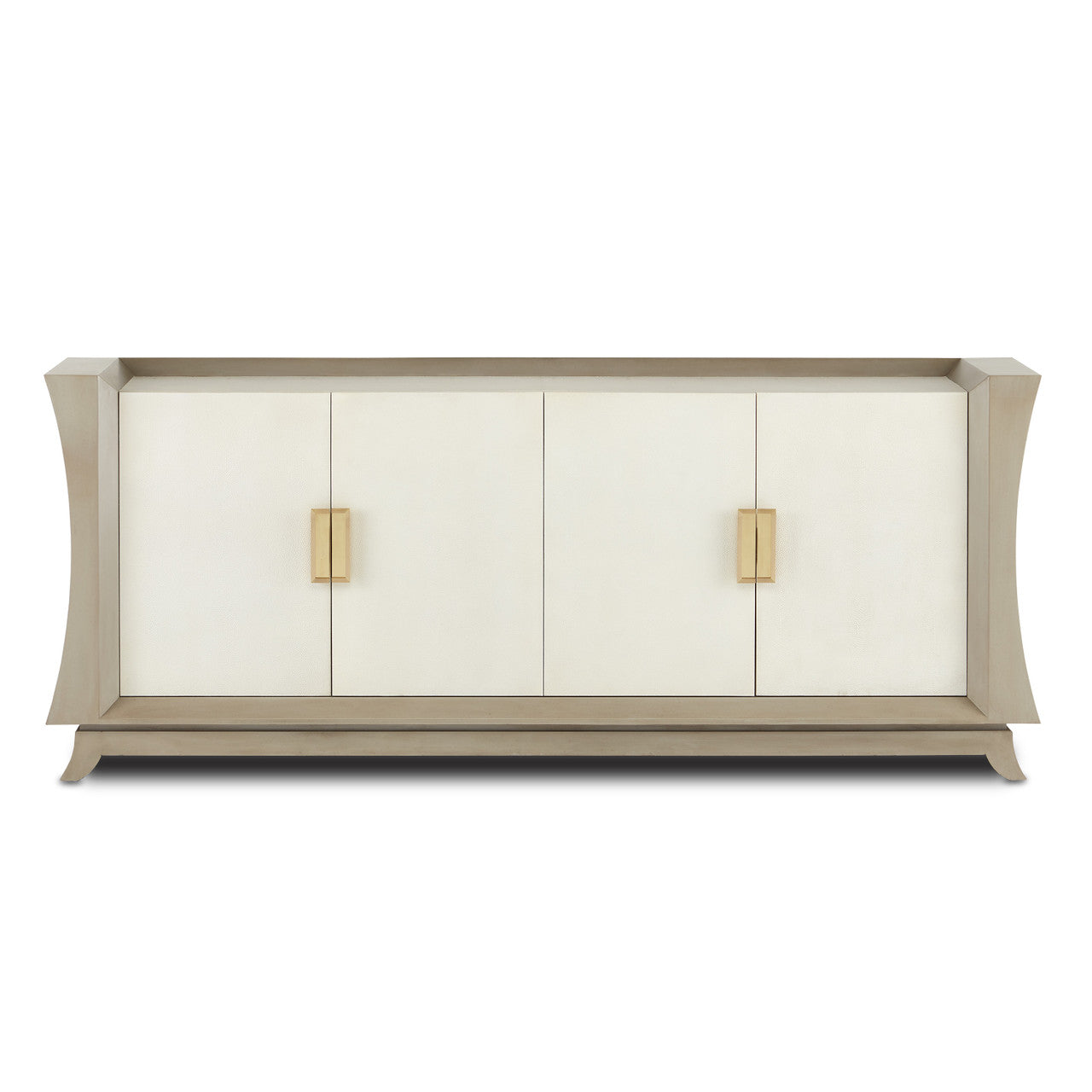 Currey & Co. Koji Cream Credenza 3000-0212