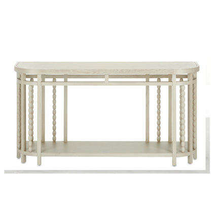 Currey & Co. Norene Gray Console Table 3000-0225