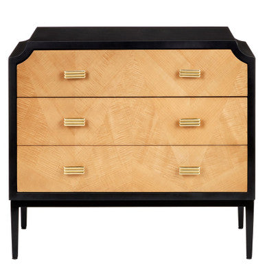 Currey & Co. Kallista Taupe Chest 3000-0269