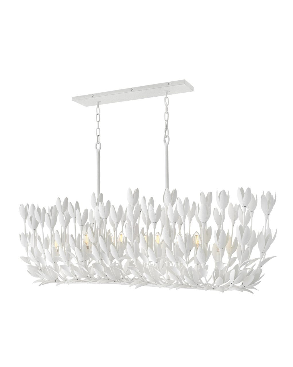 Hinkley Lighting Flora Ten Light Linear in Textured Plaster 30015TXP