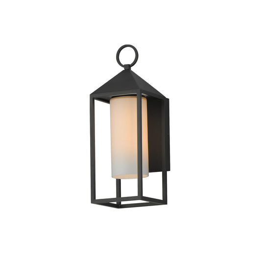 Maxim Aldous 1-Light Outdoor Sconce in Black 30072SWBK