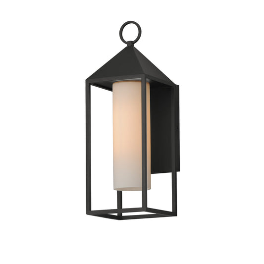 Maxim Aldous 1-Light Large Outdoor Sconce in Black 30073SWBK