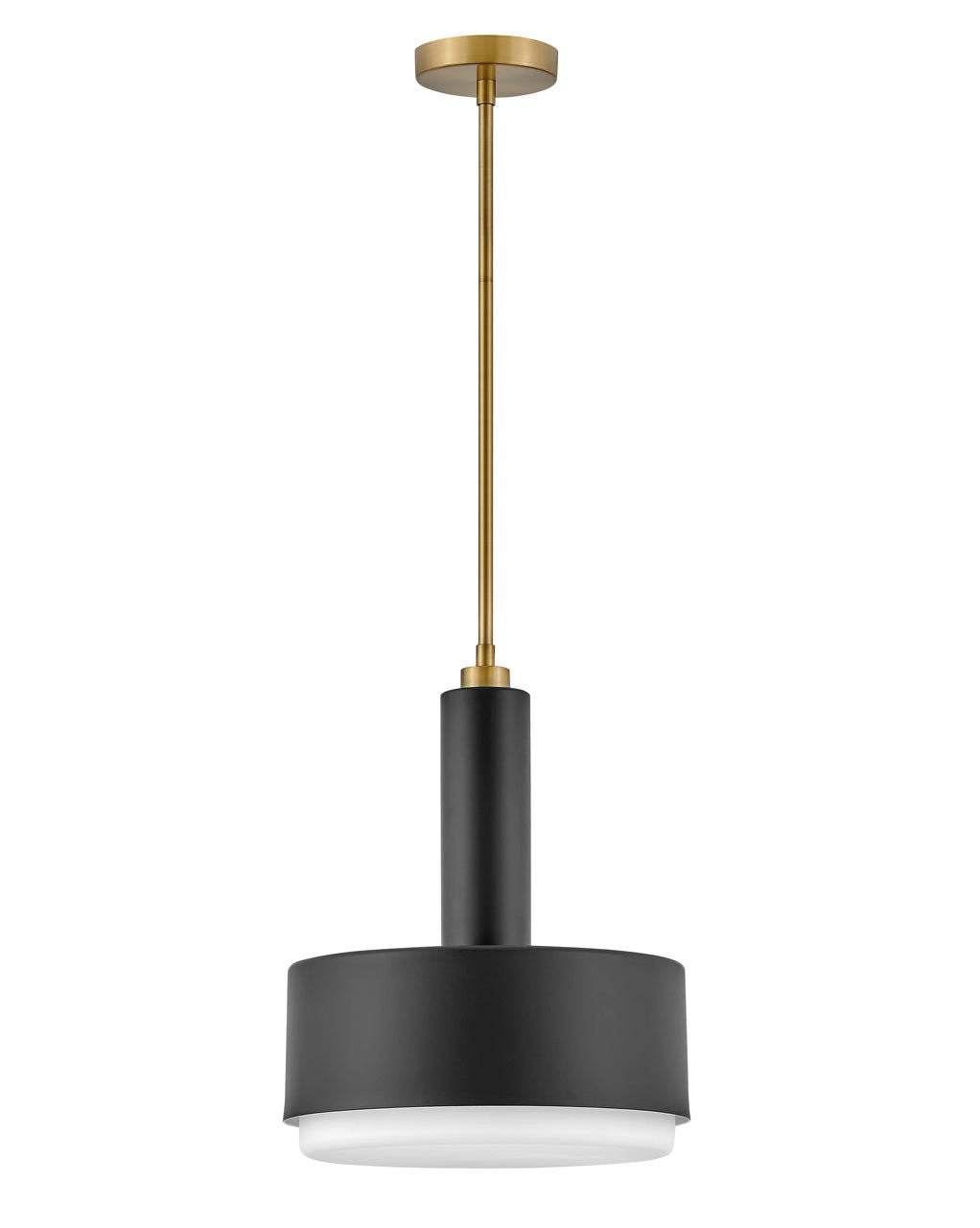 Hinkley Lighting Cedric Medium Pendant Black 30074BK