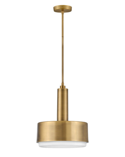 Hinkley Lighting Cedric Medium Pendant Lacquered Brass 30074LCB