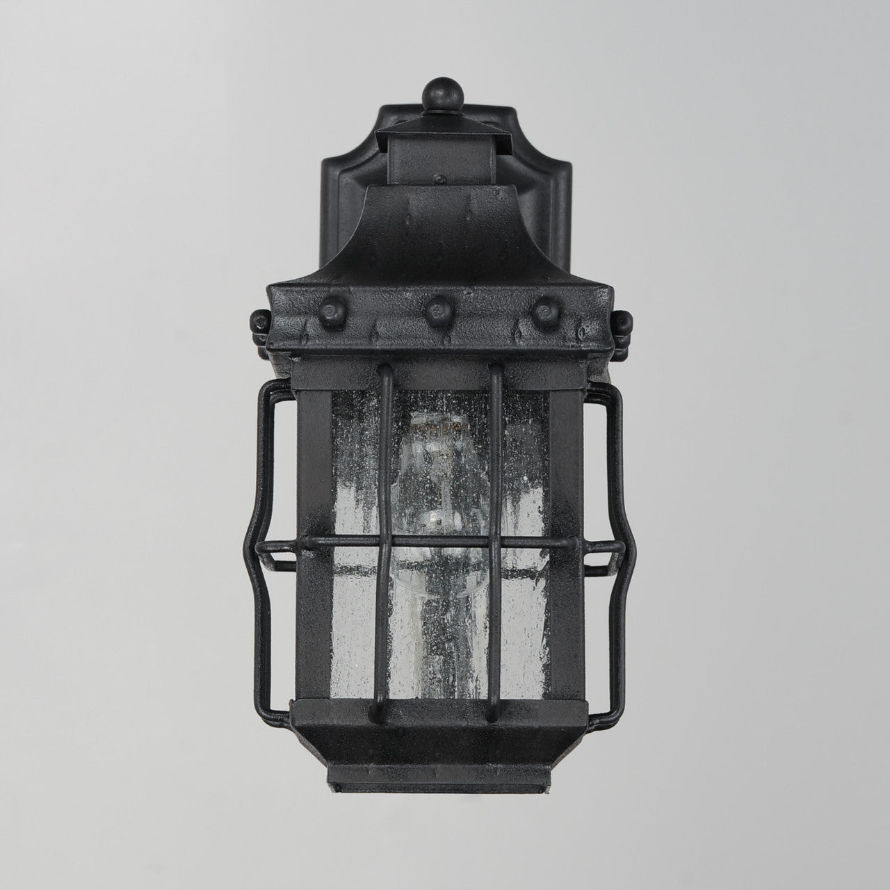 Maxim Nantucket 1-Light Outdoor Wall Lantern in Country Forge 30081CDCF