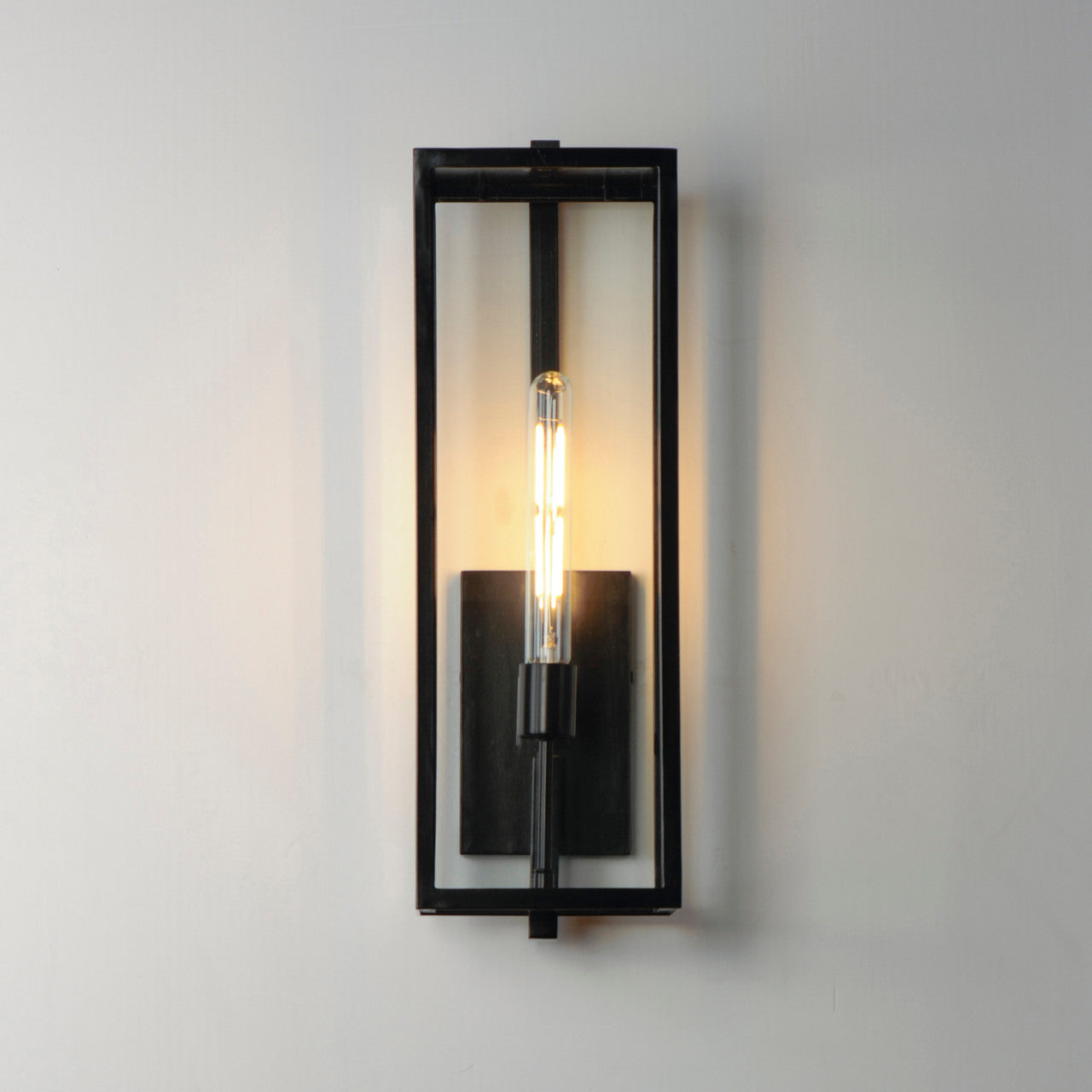 Maxim Catalina Large Outdoor Up-Light Wall Sconce in Dark Bronze 30095CLDBZ