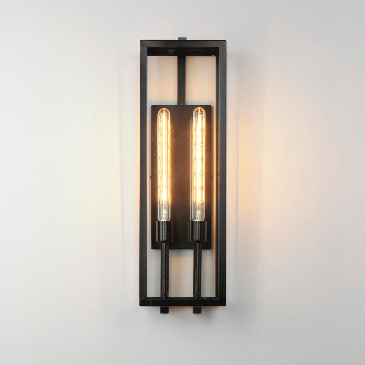 Maxim Catalina 2-Light XL Outdoor Up-Light Wall Sconce in Dark Bronze 30096CLDBZ