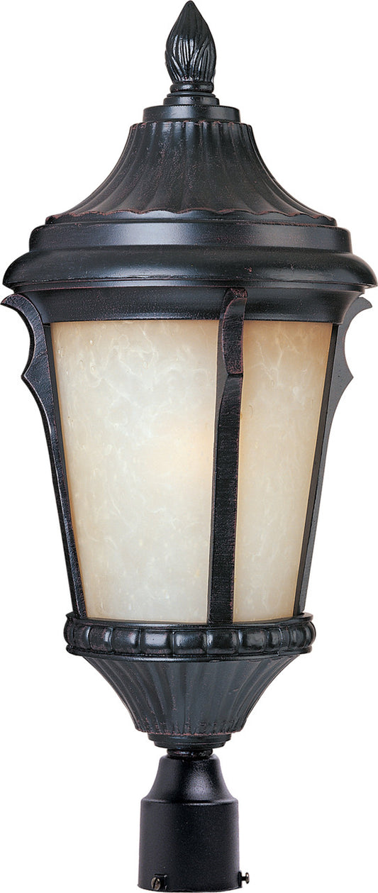 Maxim Odessa Cast 1-Light Outdoor Pole/Post Lantern in Espresso 3010LTES