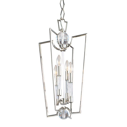 Hudson Valley Lighting Waterloo Lantern in Polished Nickel 3013-PN