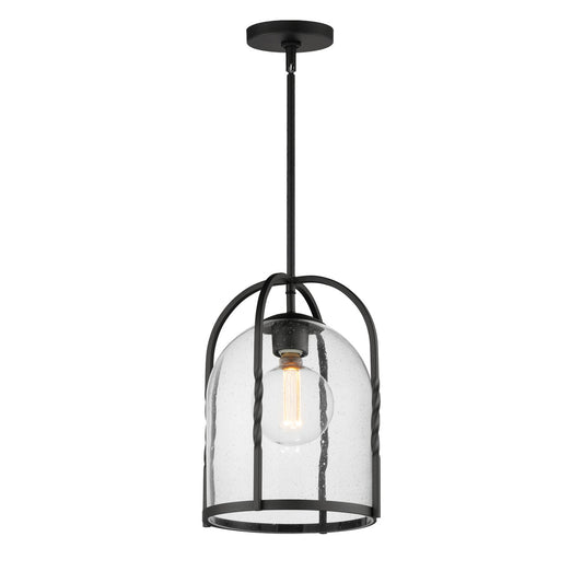 Maxim Foundry 1-Light Pendant in Black 30194CDBK